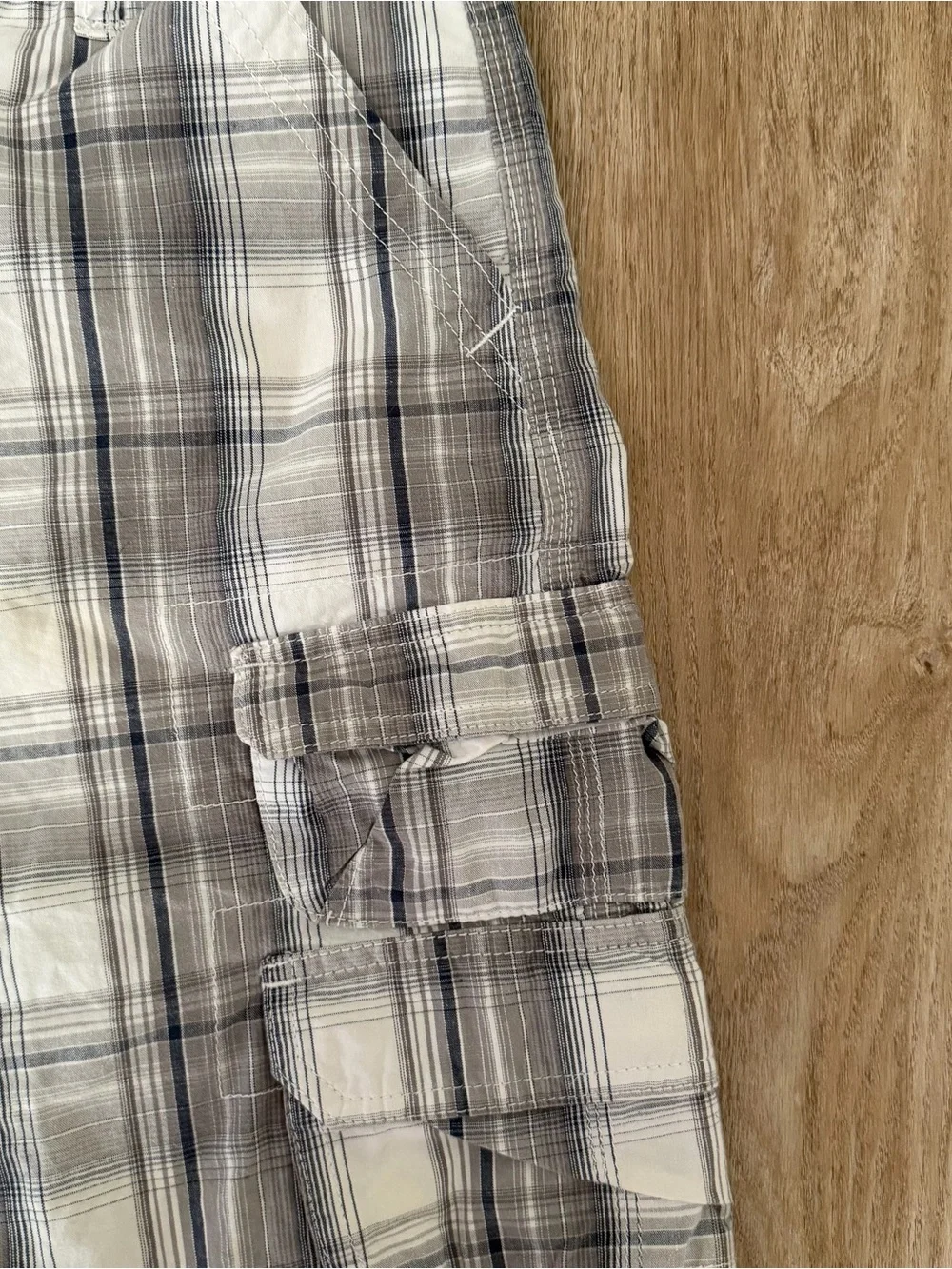 Vintage plaid shorts
